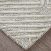 Enzo Transitional Geometric, Tan/Ivory