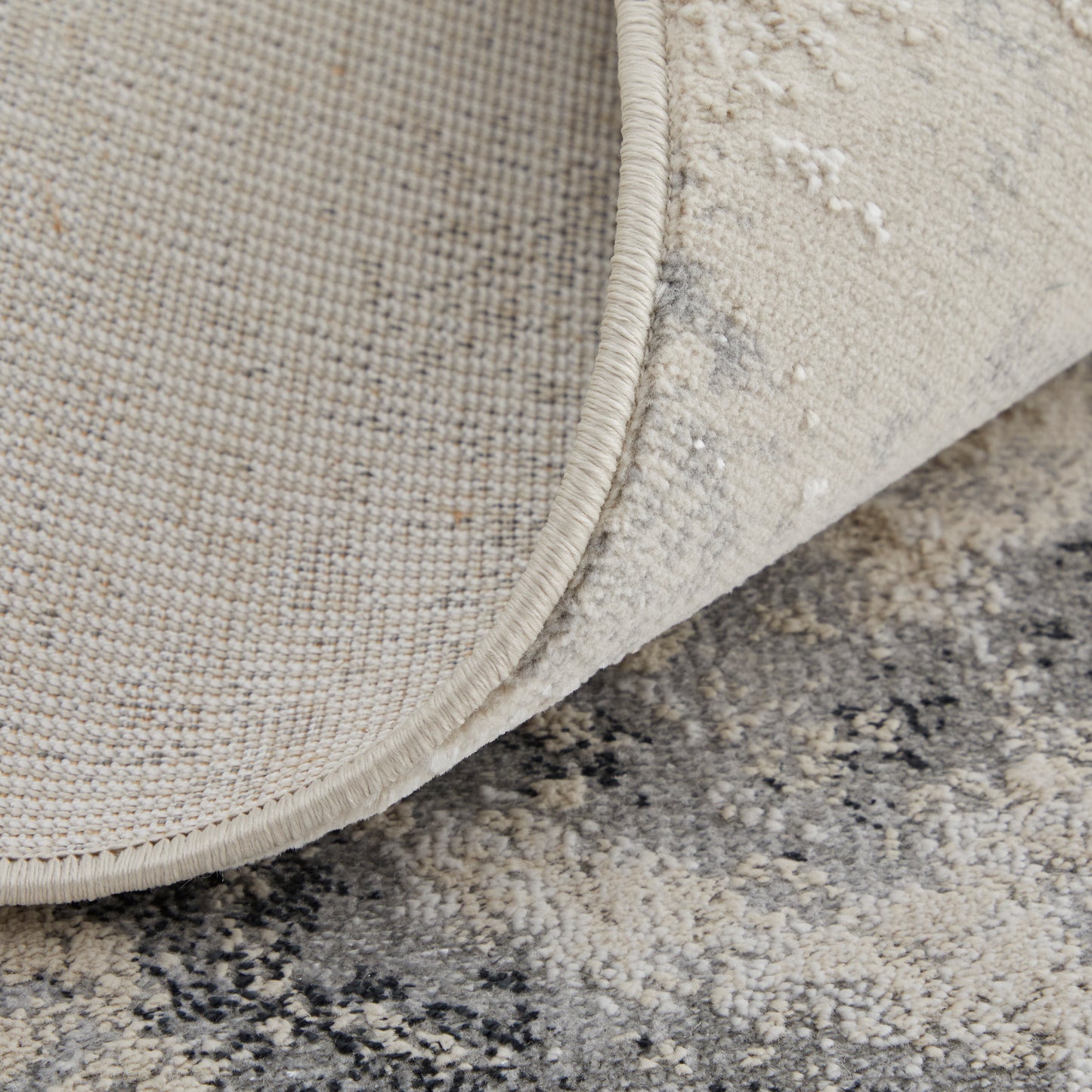 Astra Transitional Abstract, Gray/Ivory