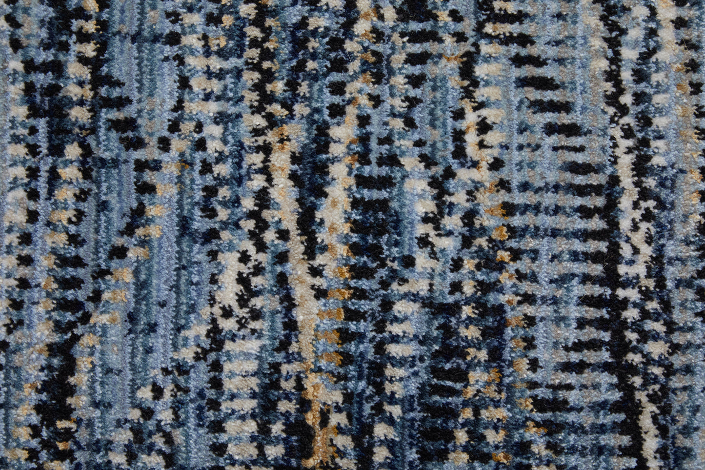 Sonora Modern Abstract, Blue/Ivory/Tan