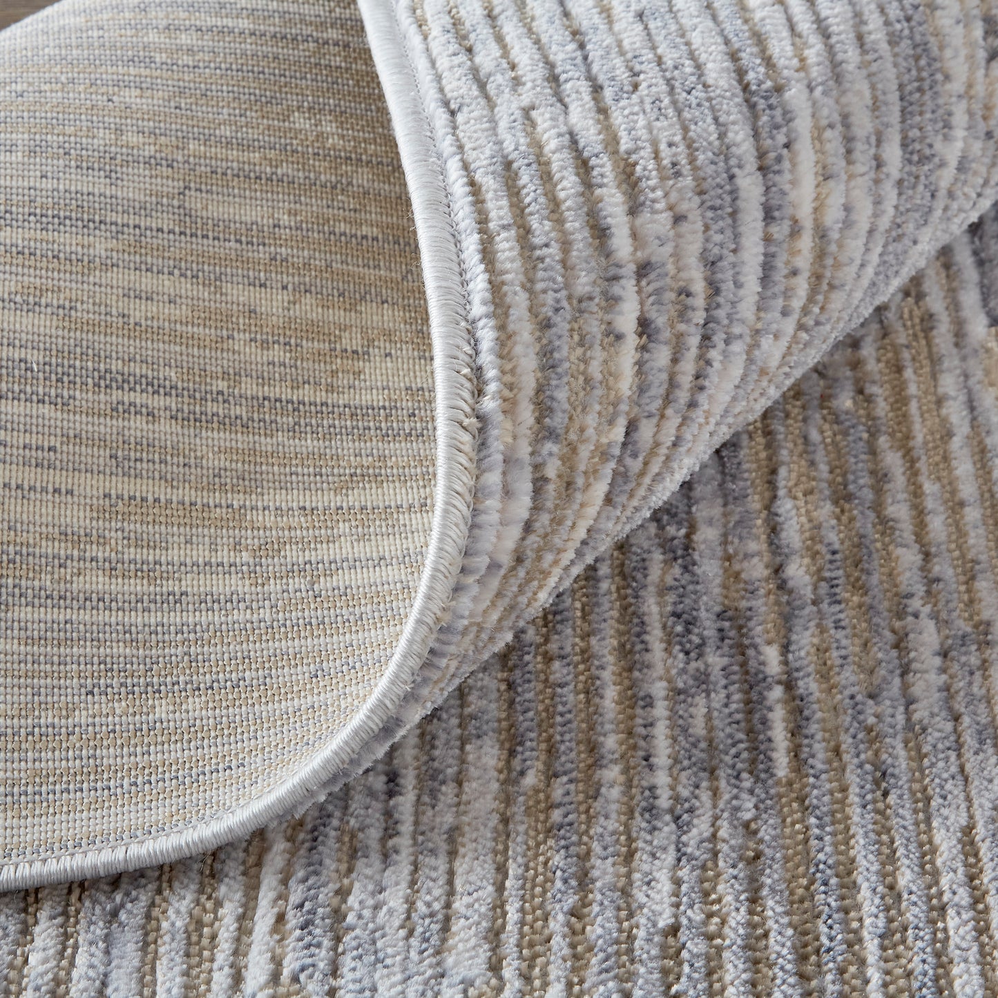 Laina Transitional Distressed, Taupe/Silver/Tan