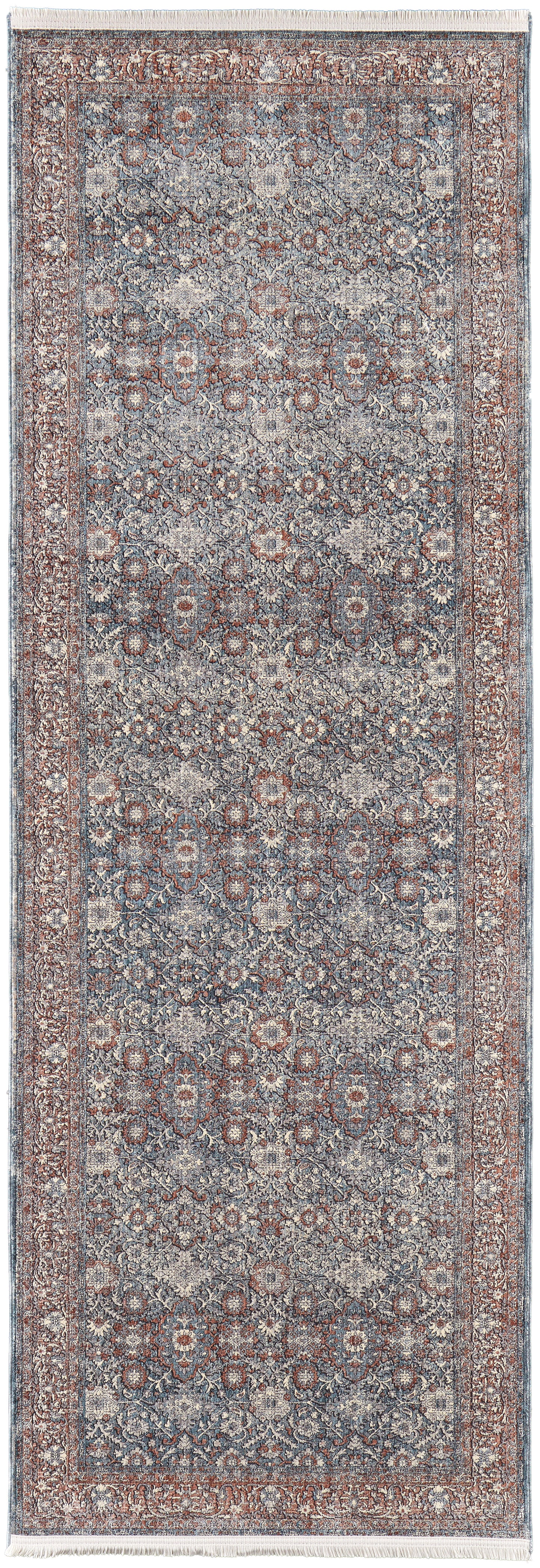 Marquette Transitional Oriental, Blue/Red
