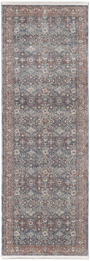 Marquette Transitional Oriental, Blue/Red