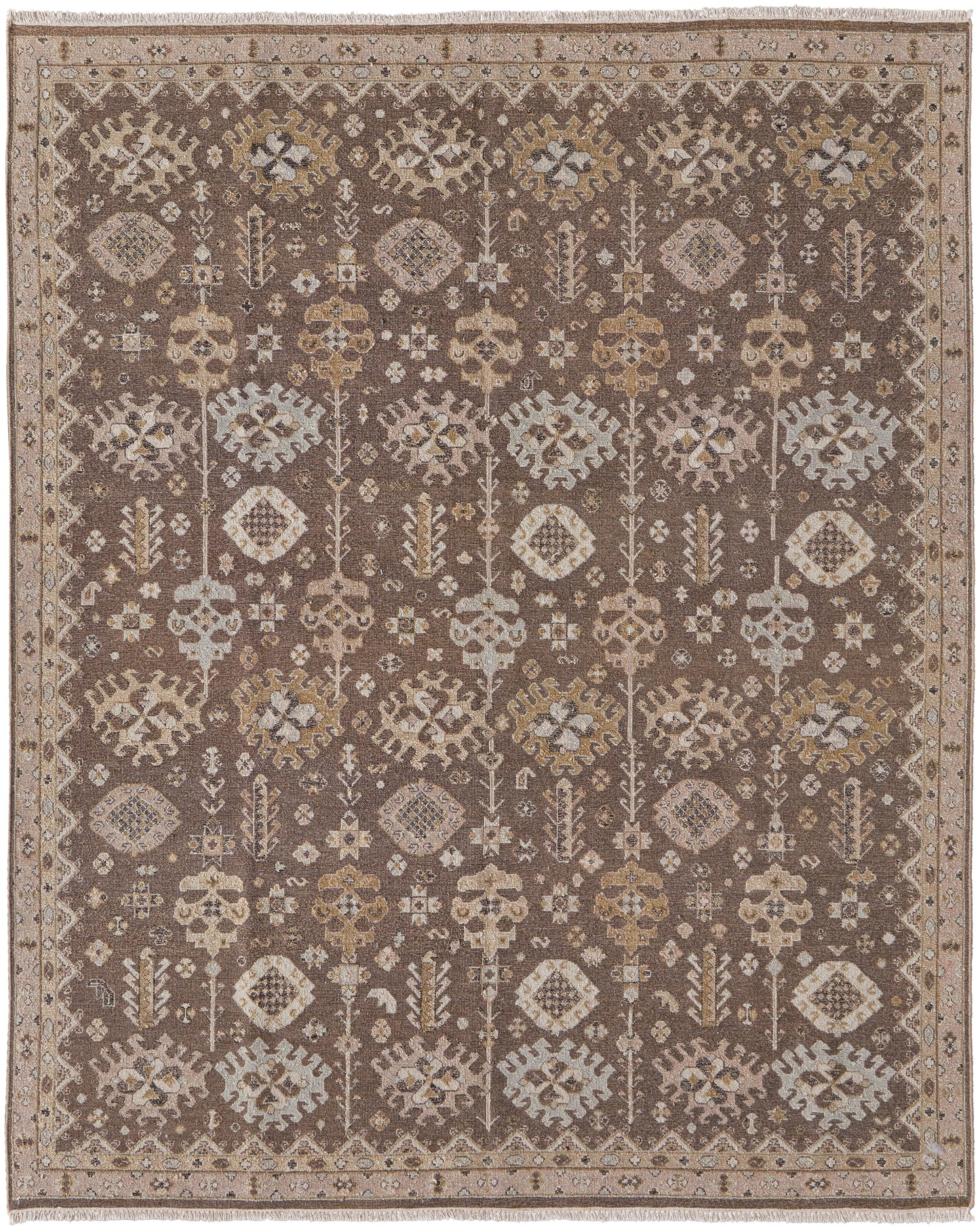 Corbitt Traditional Oriental, Brown/Ivory
