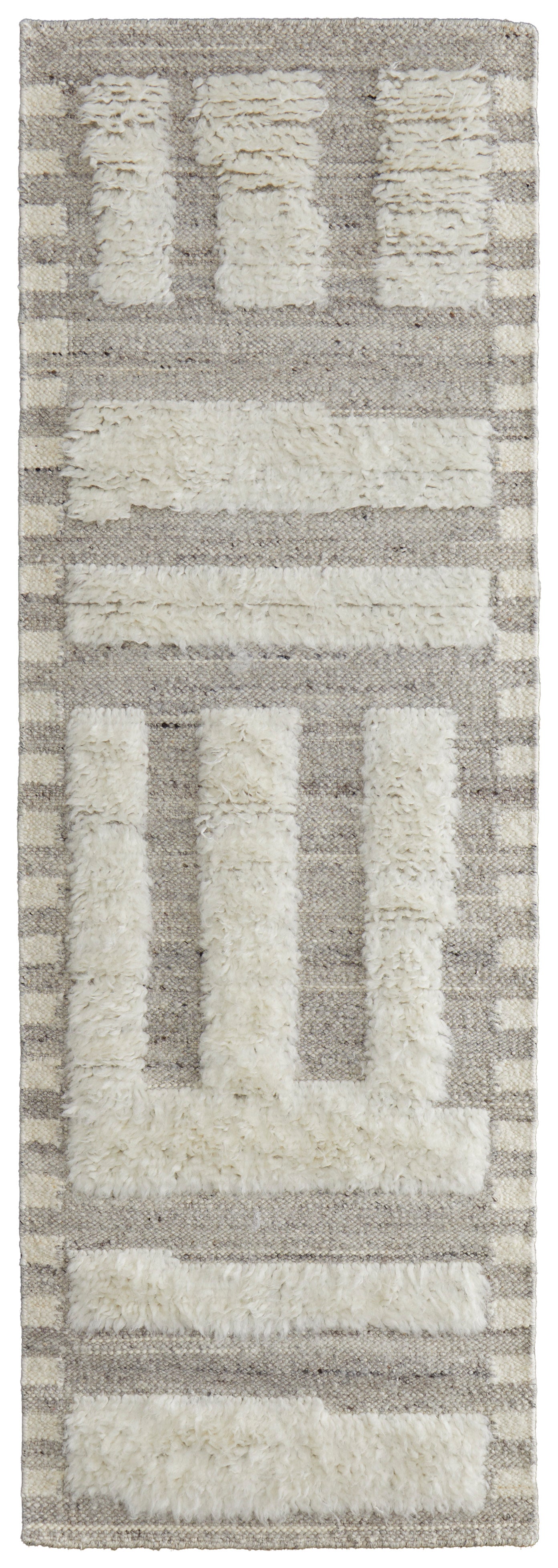 Ashby Transitional Geometric, Gray/Ivory