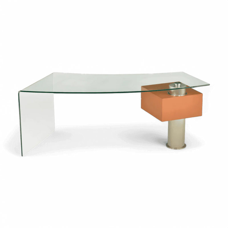Oria Office Desk Cognac