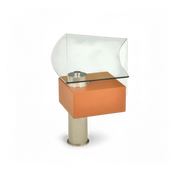 Oria Office Desk Cognac