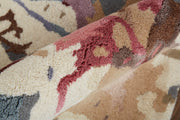 Dafney Transitional Floral & Botanical, Blue/Pink/Gray