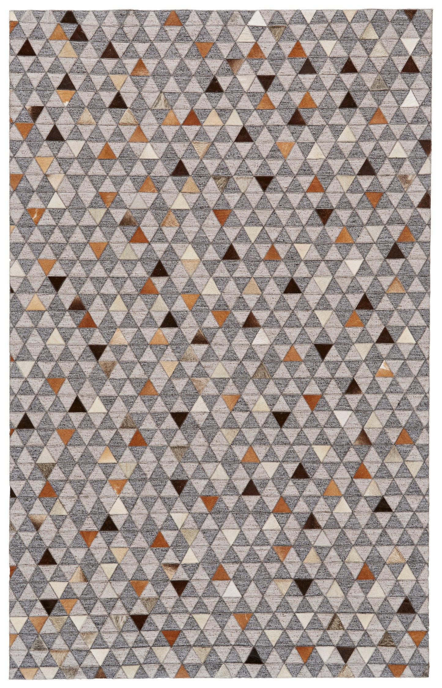 Fannin Transitional Geometric, Gray/Ivory/Brown