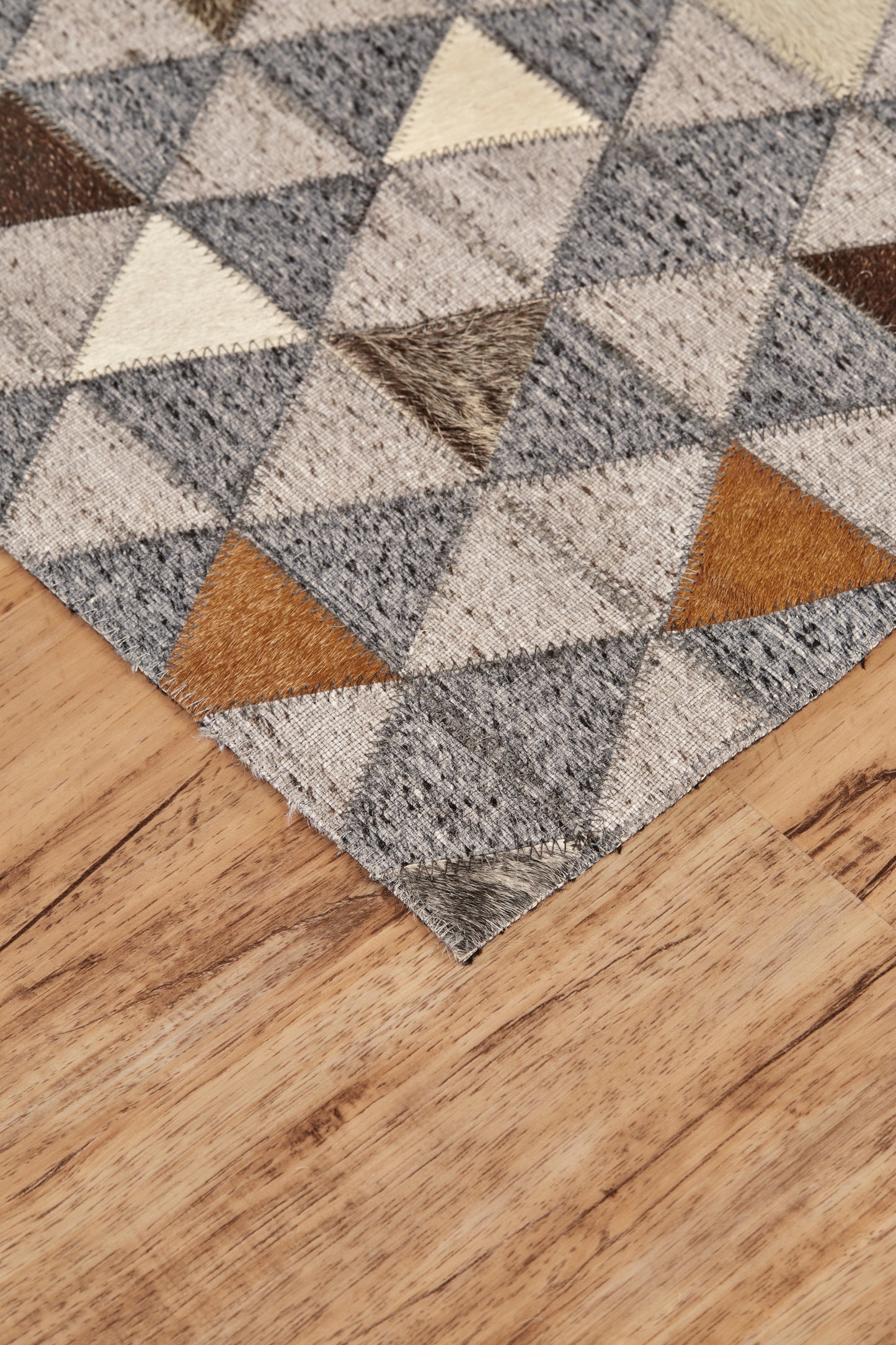 Fannin Transitional Geometric, Gray/Ivory/Brown