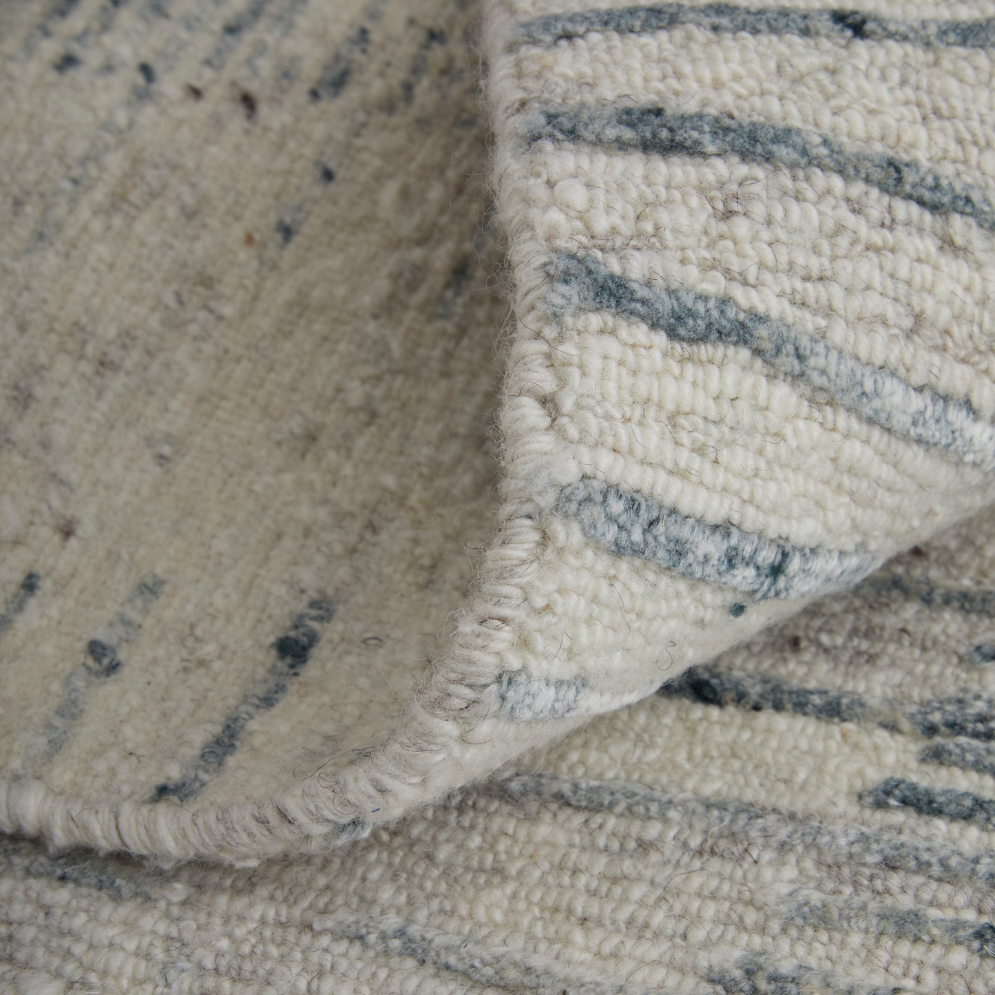 Brighton Modern Abstract, Ivory/Blue/Gray