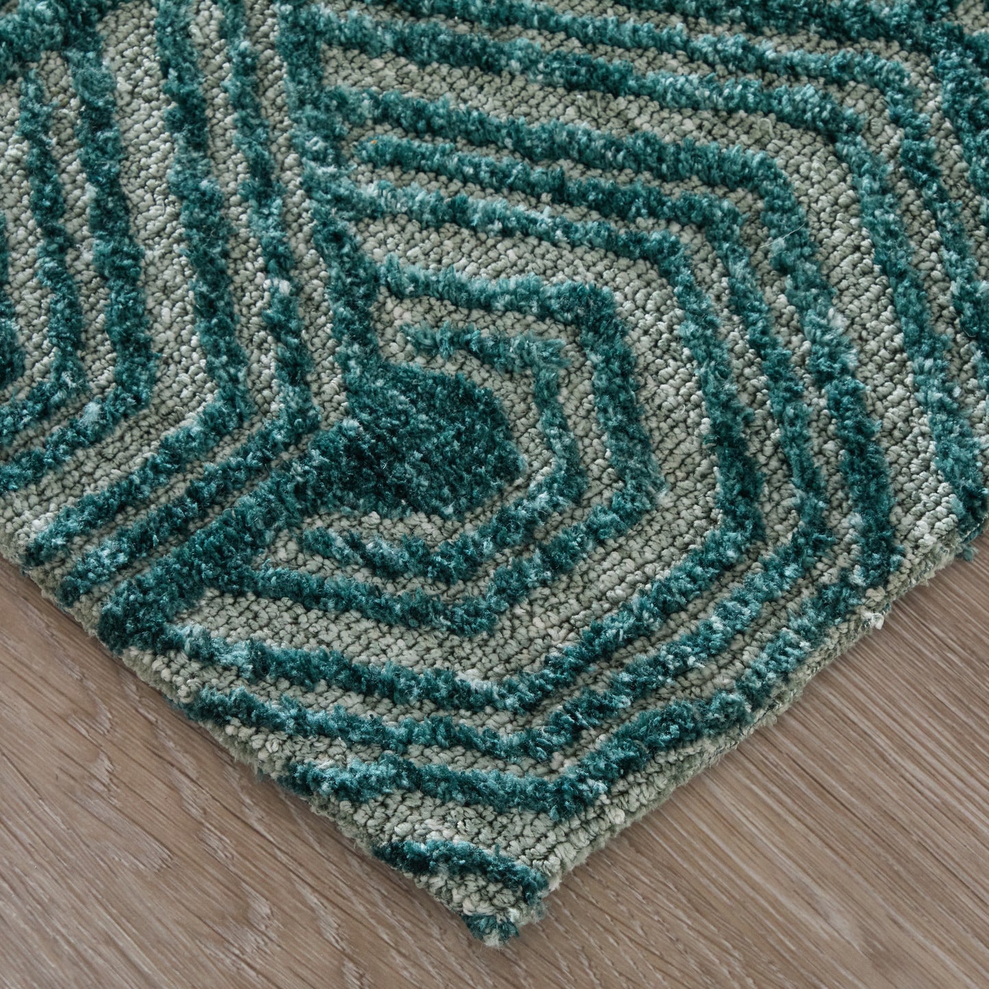 Colton Modern Geometric, Blue