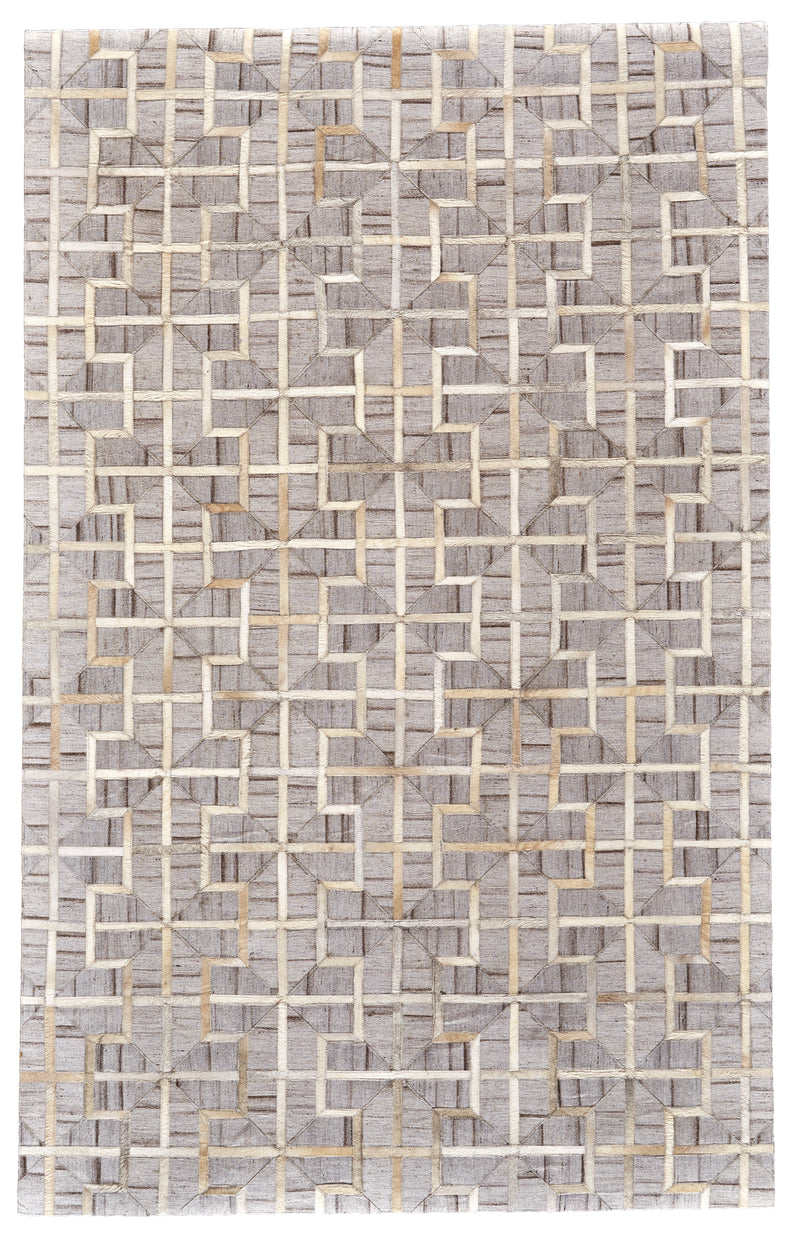 Fannin Transitional Geometric, Gray/Ivory/Brown