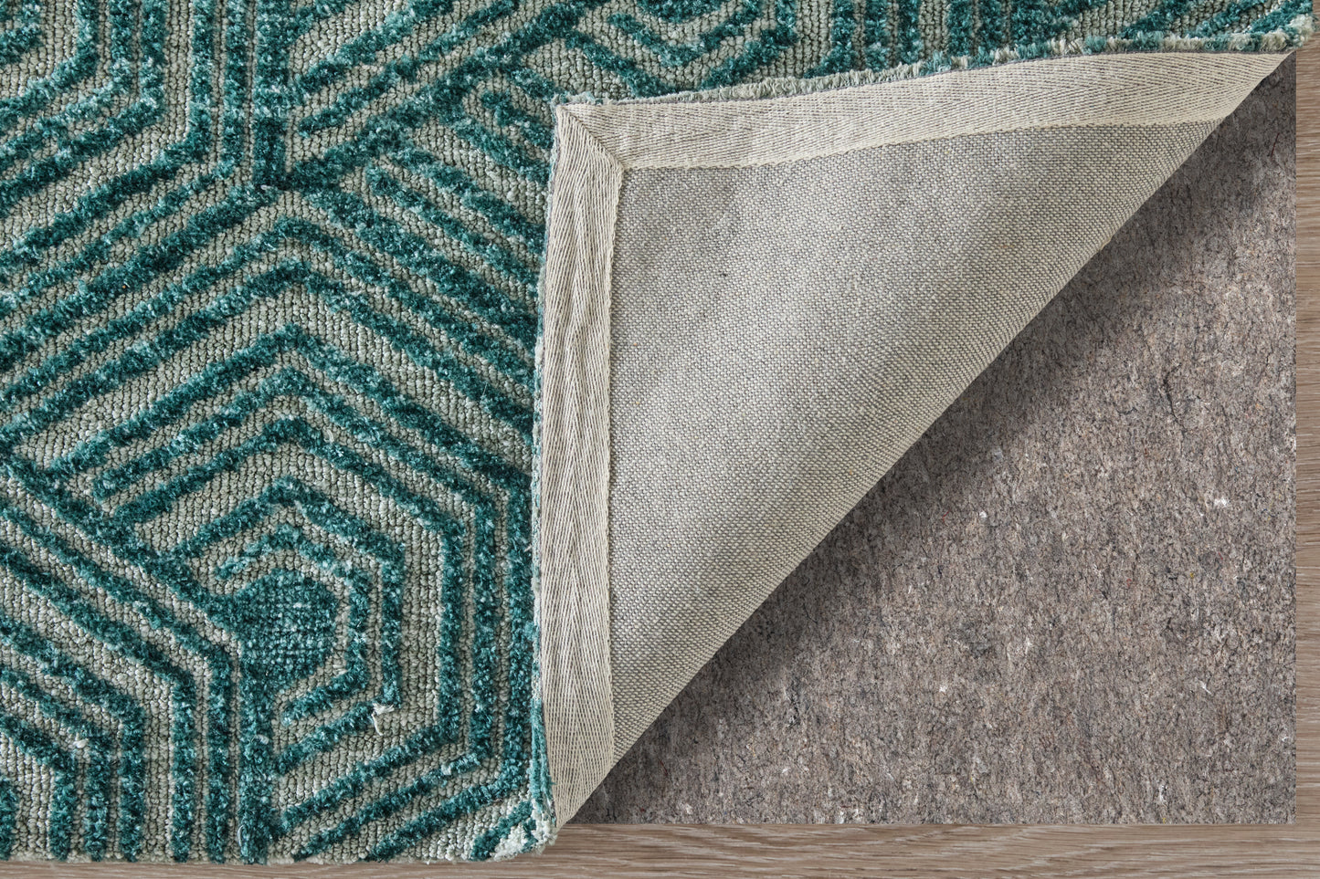 Colton Modern Geometric, Blue