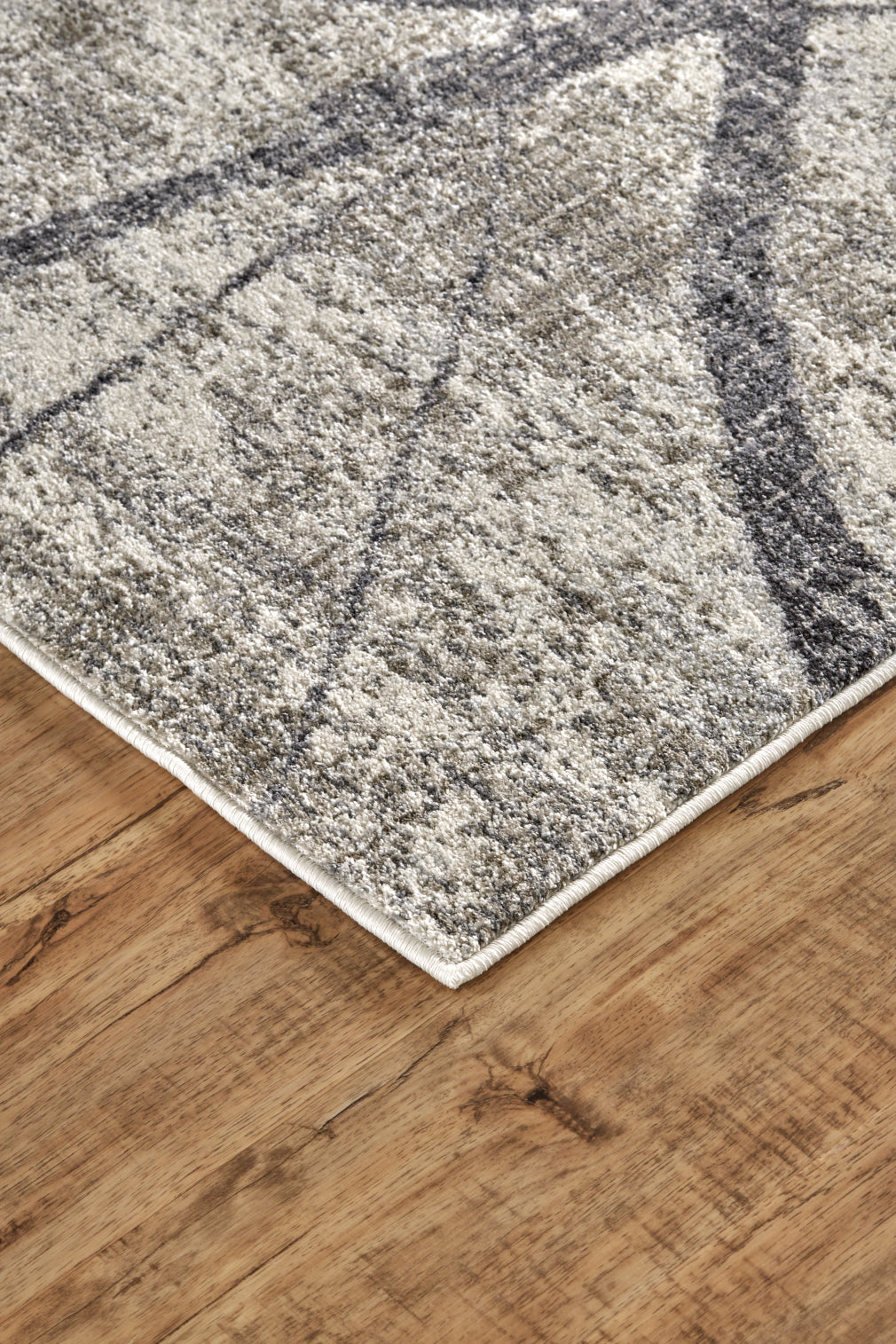 Kano Transitional Abstract, Taupe/Gray/Ivory