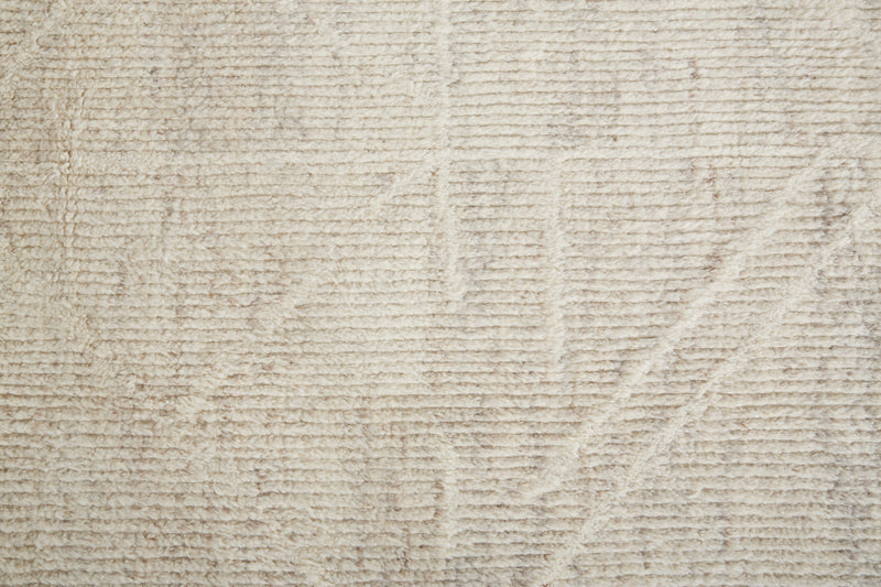 Alford Modern Solid, Ivory/Tan