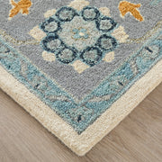 Springfield Traditional Floral & Botanical, Blue/Gray/Ivory