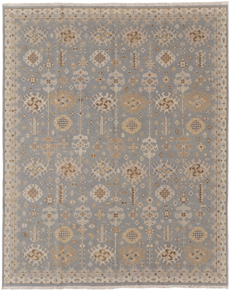 Corbitt Traditional Oriental, Blue/Gray/Ivory