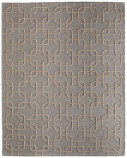 Kimball Transitional Trellis & Lattice, Gray/Taupe/Tan