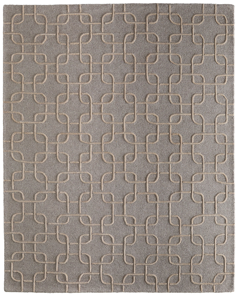Kimball Transitional Trellis & Lattice, Gray/Taupe/Tan