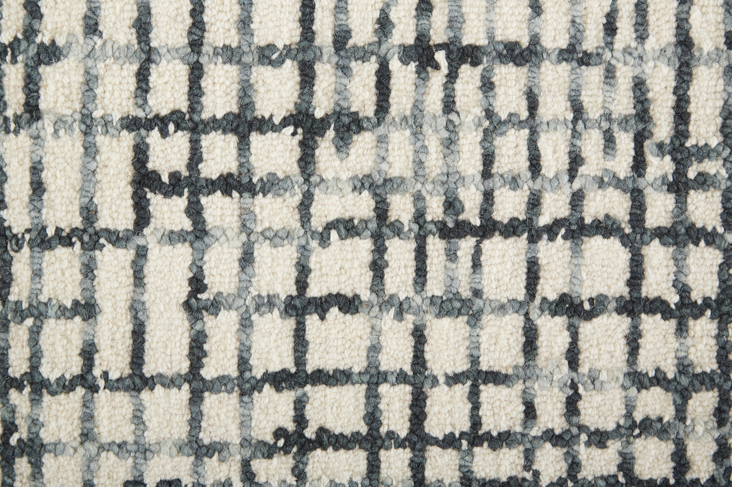 Maddox Transitional Abstract, Ivory/Gray/Black
