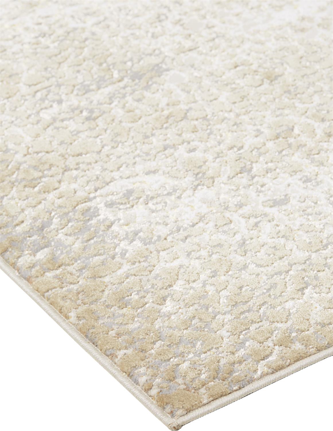 Aura Modern Abstract, Ivory/Gray/Gold