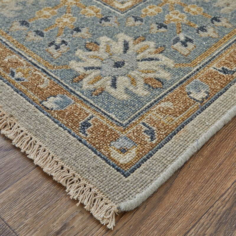 Corbitt Traditional Oriental, Blue/Brown/Gray