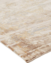 Parker Transitional Abstract, Tan/Ivory/Gray