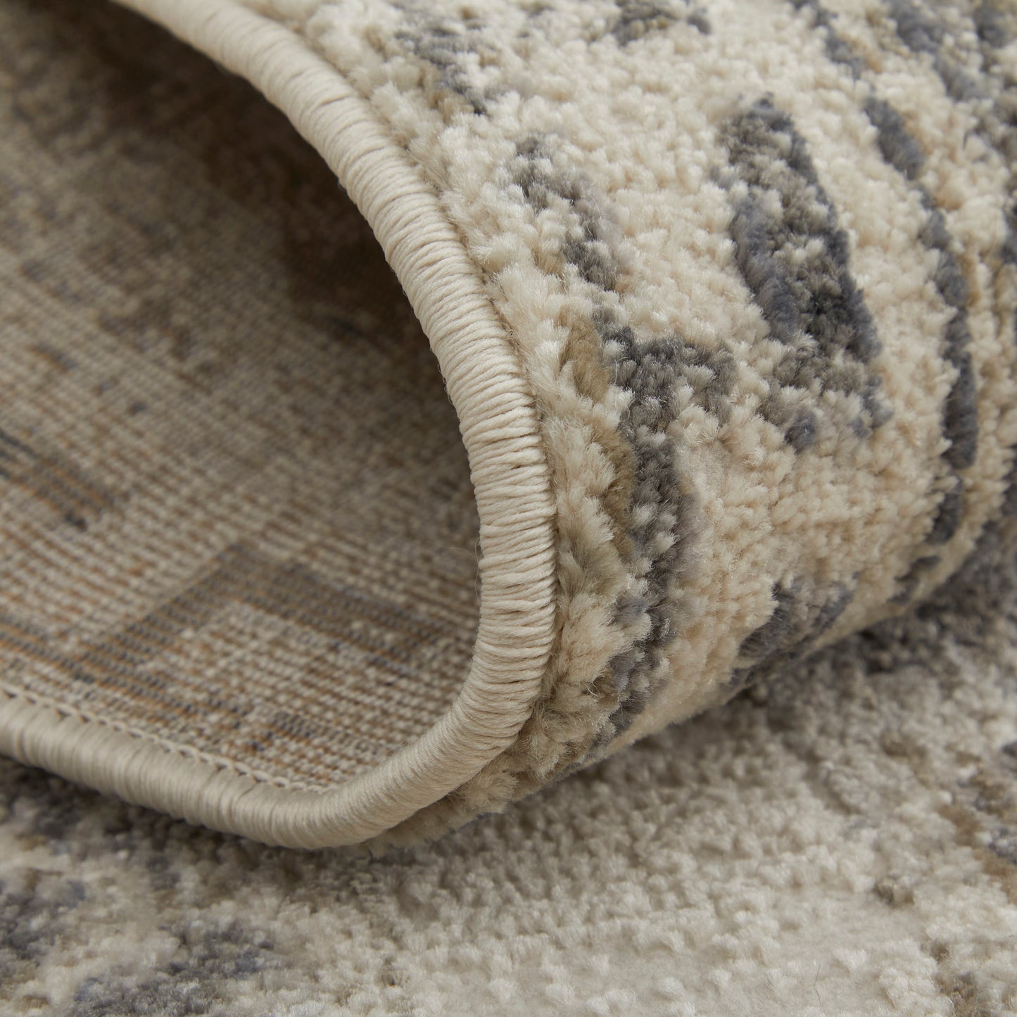 Kano Transitional Distressed, Ivory/Taupe/Gray