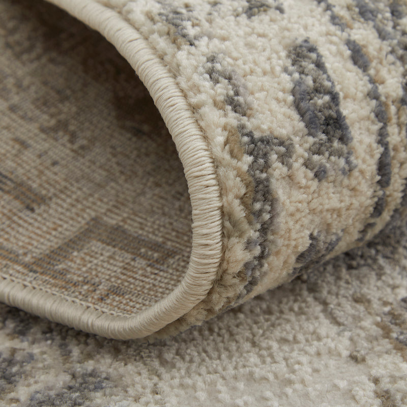 Kano Transitional Distressed, Ivory/Taupe/Gray