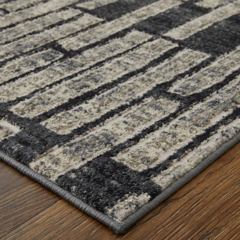 Kano Transitional Geometric, Gray/Black/Ivory