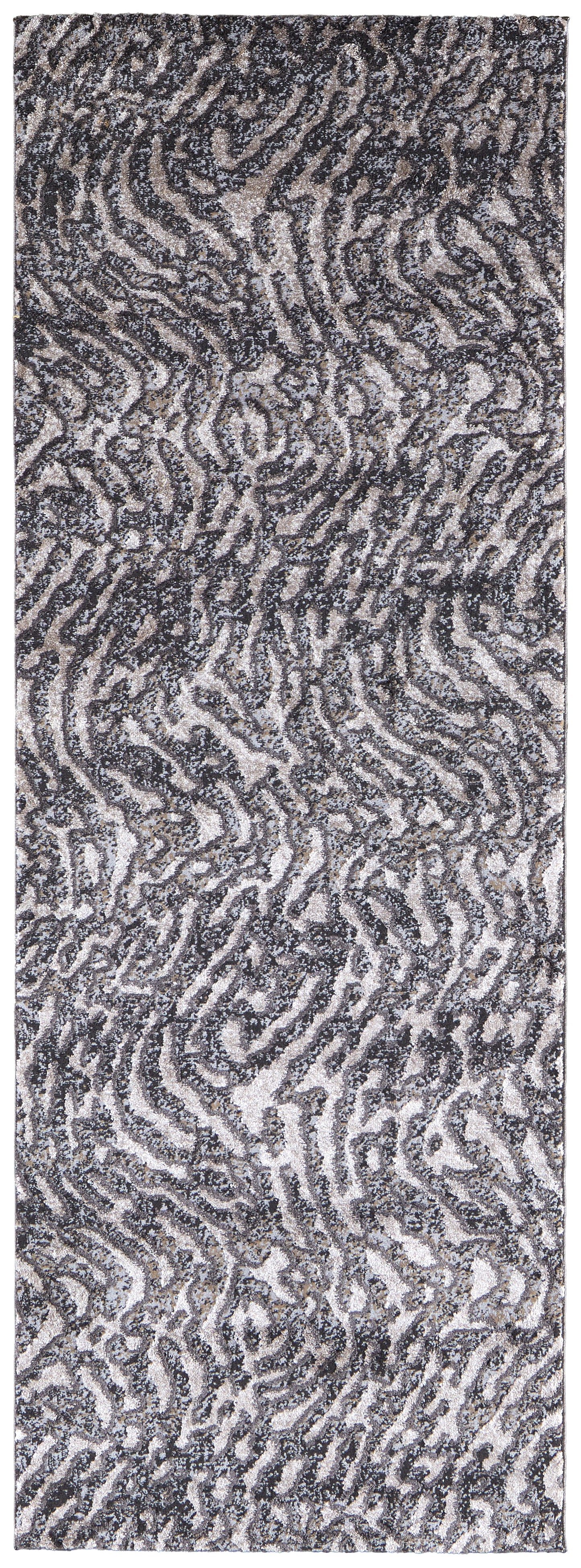 Vancouver Modern Abstract, Gray/Taupe/Ivory