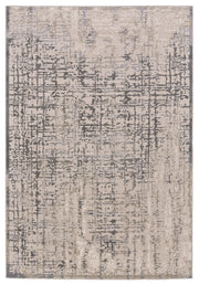 Prasad Modern Abstract, Gray/Ivory