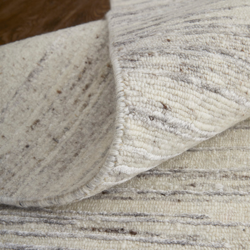 Brighton Modern Abstract, Ivory/Taupe/Silver