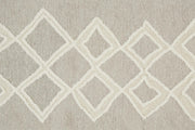 Anica Transitional Geometric, Gray/Ivory