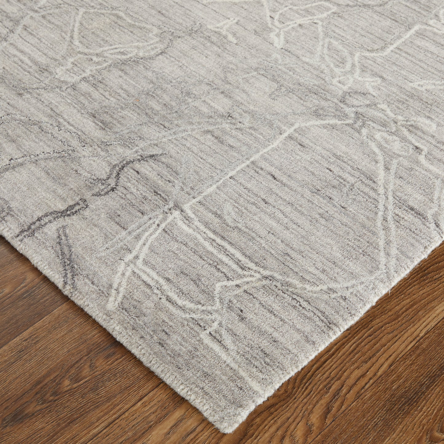 Whitton Modern Abstract, Gray/Tan/Ivory
