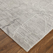 Whitton Modern Abstract, Gray/Tan/Ivory