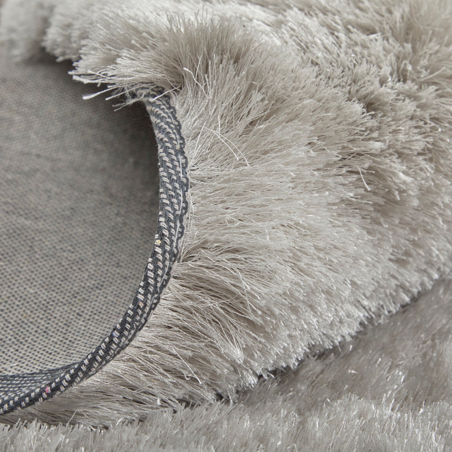 Indochine Modern Solid, Gray/Silver