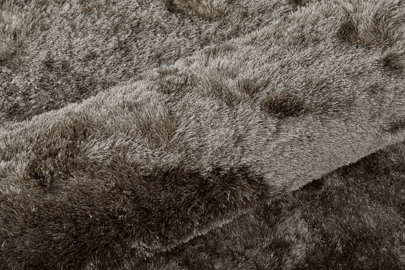 Indochine Modern Solid, Gray/Black