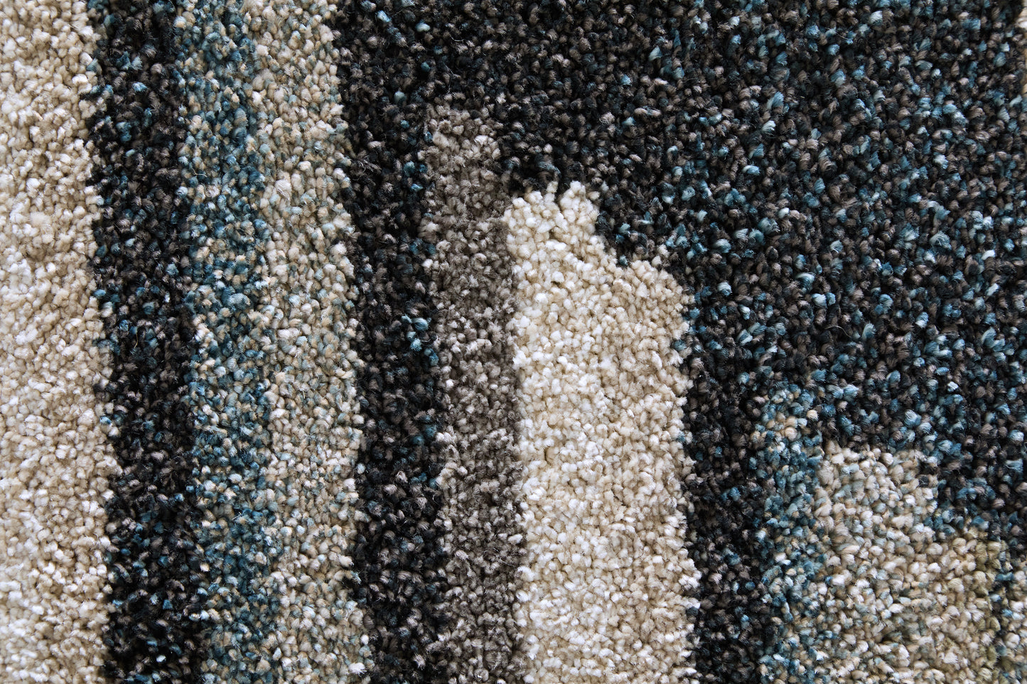 Richmond Modern Abstract, Ivory/Gray/Blue