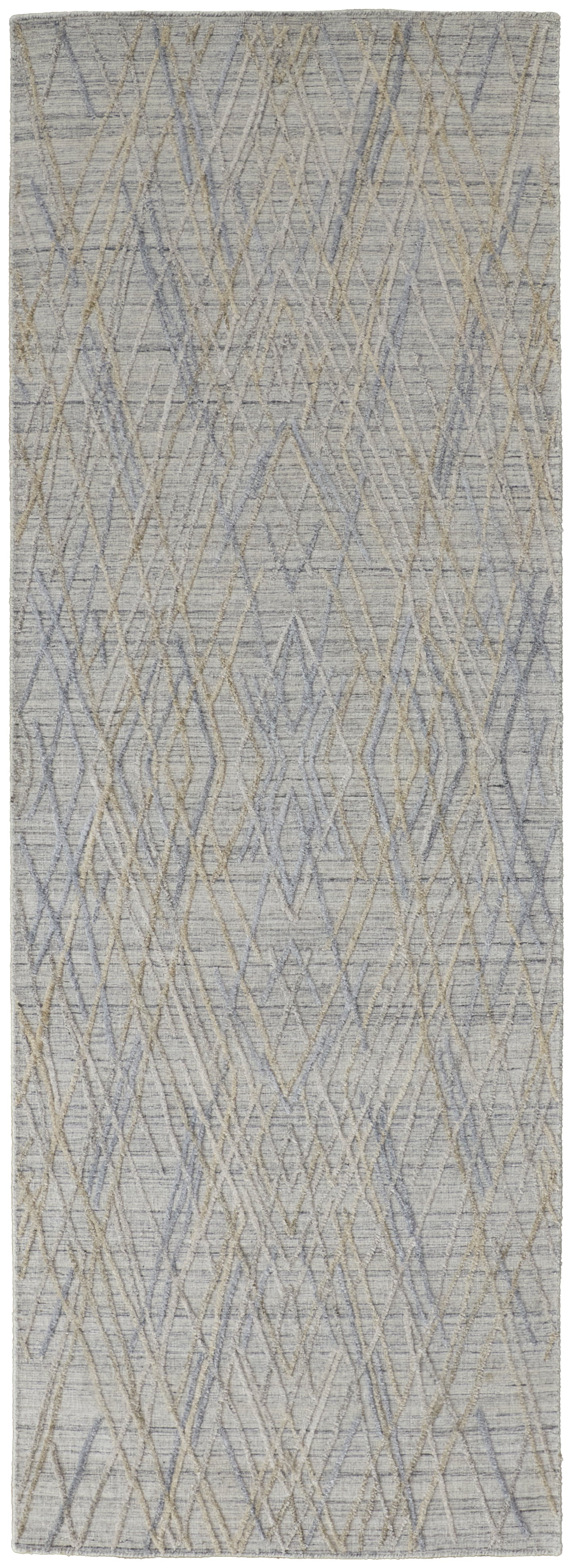 Elias Modern Abstract, Gray/Ivory