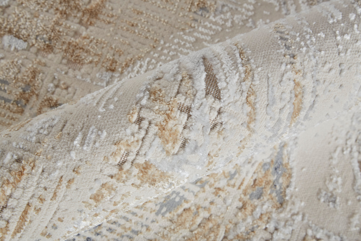 Laina Transitional Abstract, Tan/Ivory/Gray