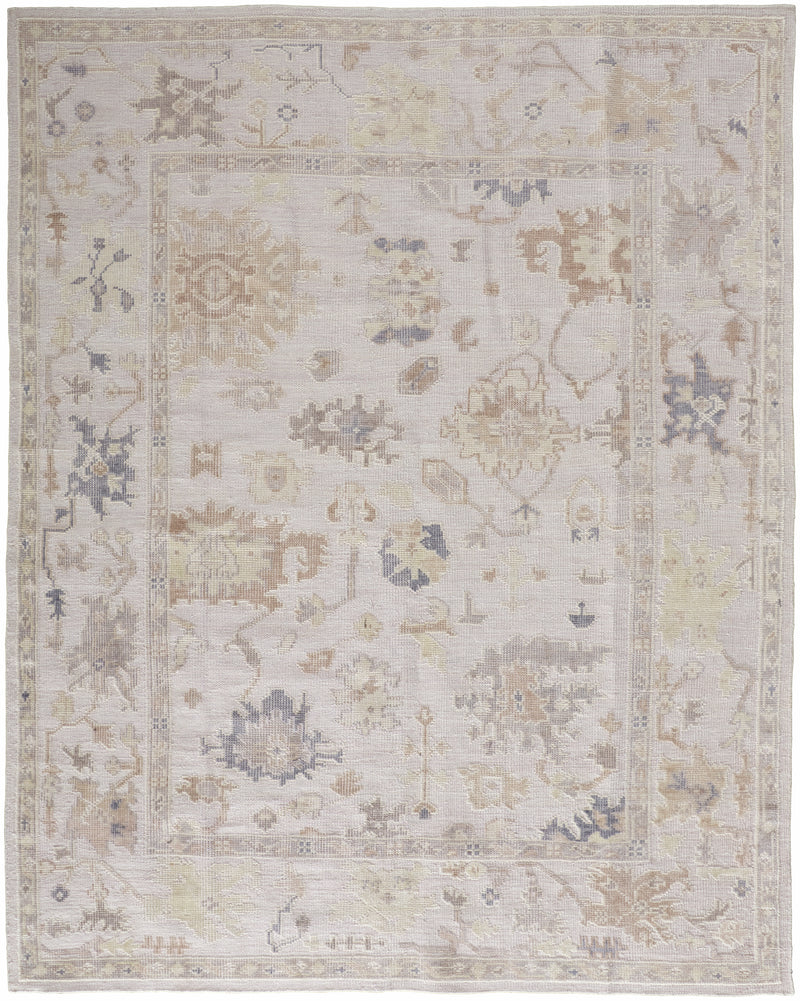 Wendover Transitional Floral & Botanical, Tan/Ivory/Orange