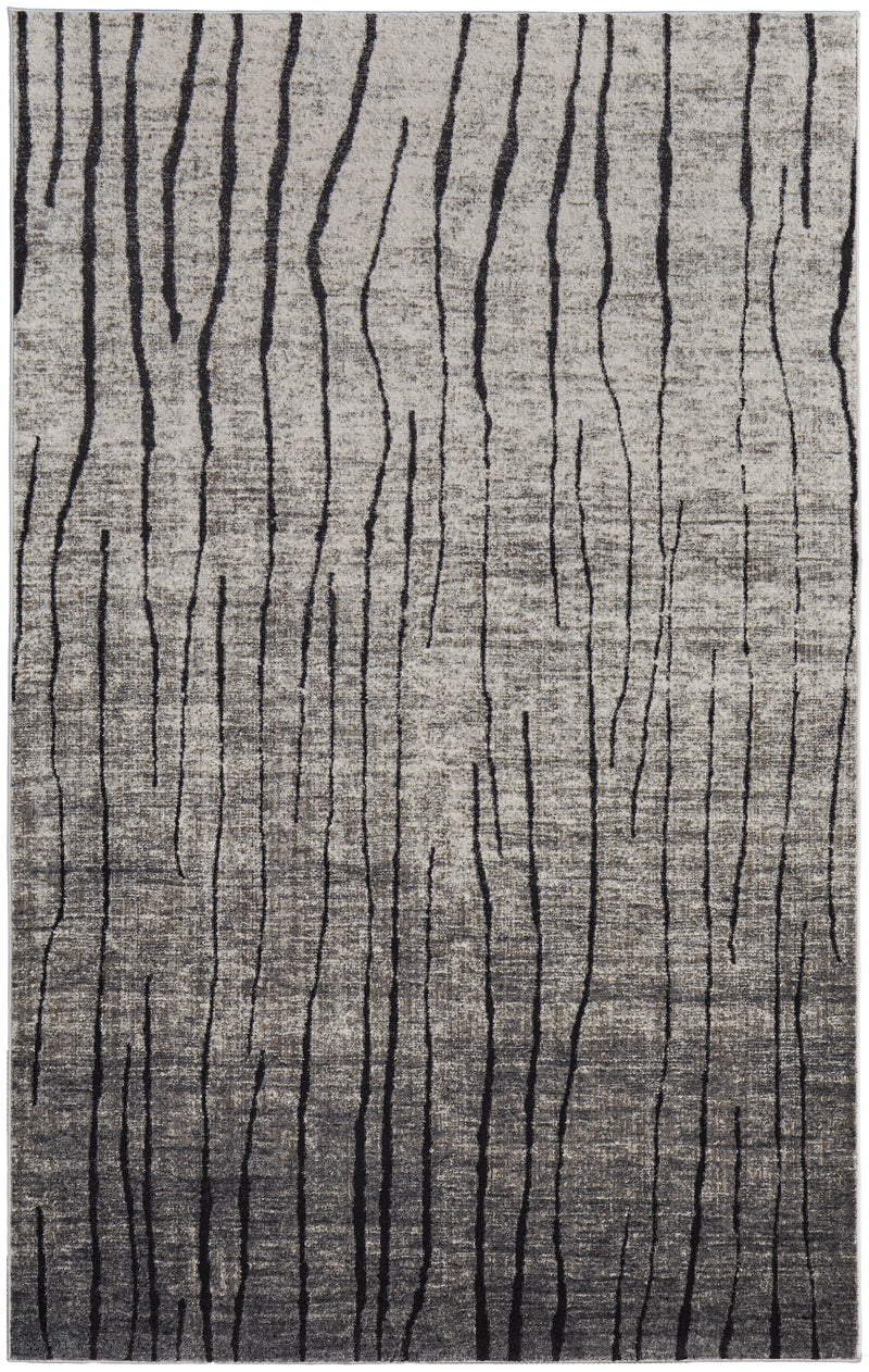 Kano Transitional Abstract, Gray/Black/Taupe