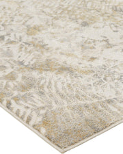 Parker Transitional Abstract, Ivory/Tan/Gray