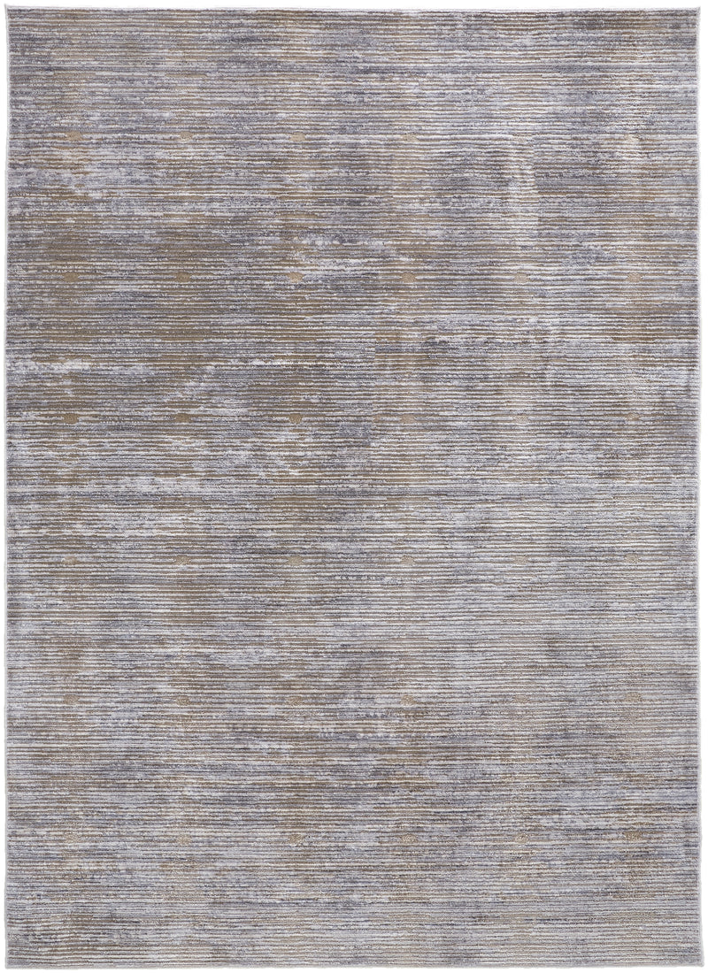 Laina Transitional Distressed, Taupe/Silver/Tan