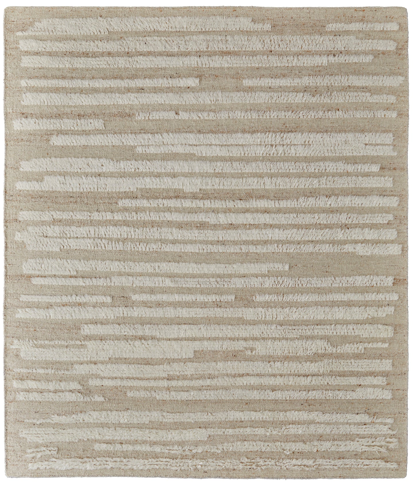 Ashby Transitional Stripes, White/Tan