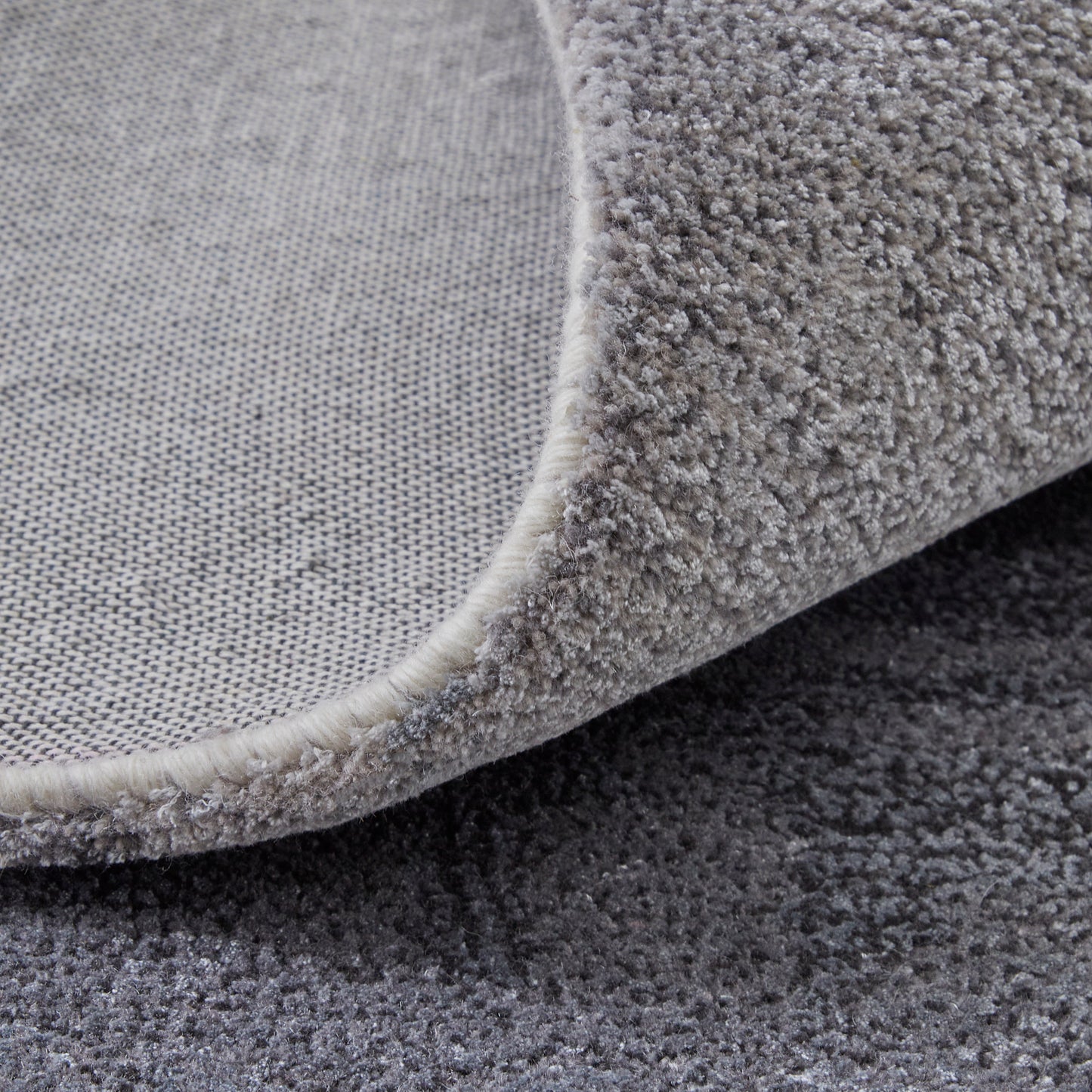 Anya Transitional Abstract, Gray/Blue/Ivory