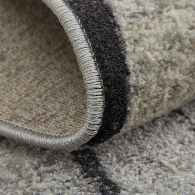 Kano Transitional Abstract, Gray/Black/Taupe