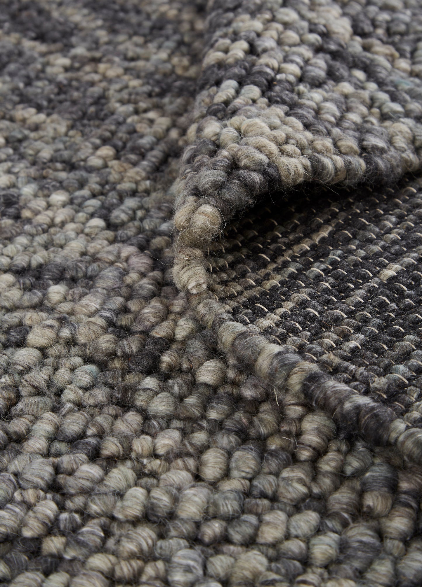 Berkeley Transitional Abstract, Gray/Taupe/Black