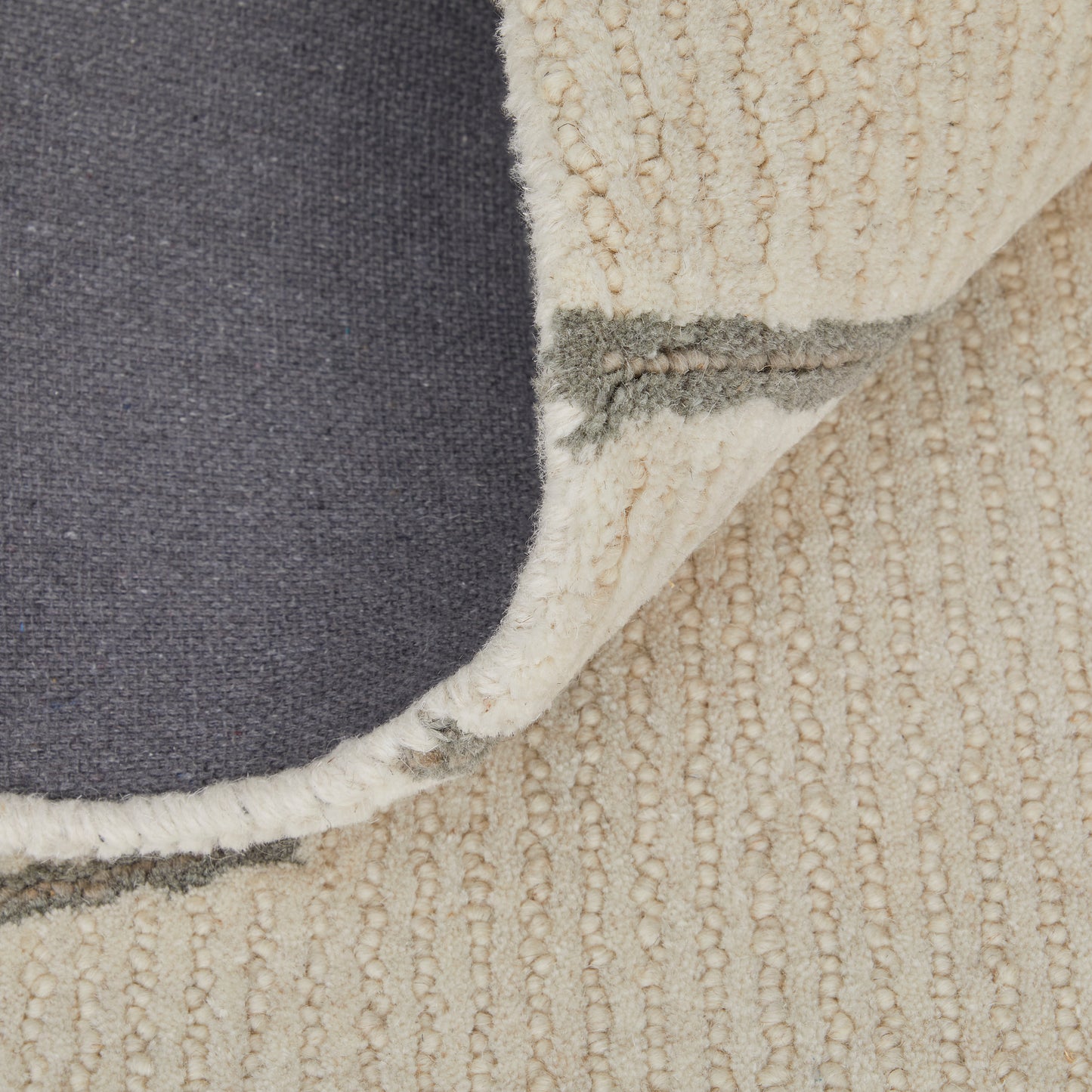 Maguire Transitional Abstract, Ivory/Gray/Taupe